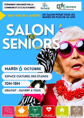 Affiche salon des seniors
